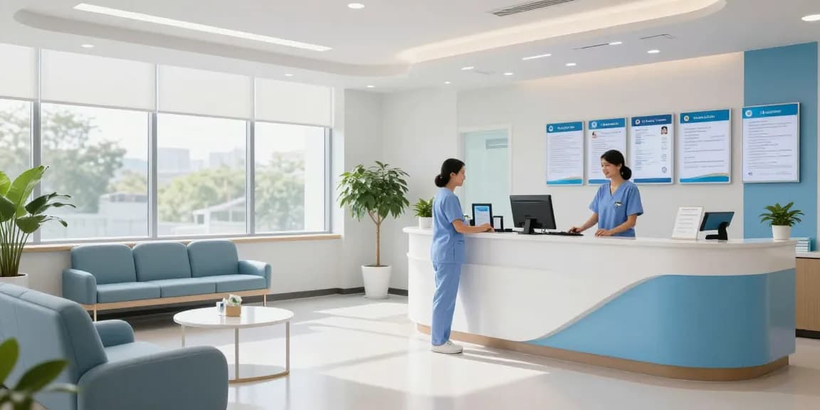 Sc88 healthcare services in a welcoming medical clinic setting.