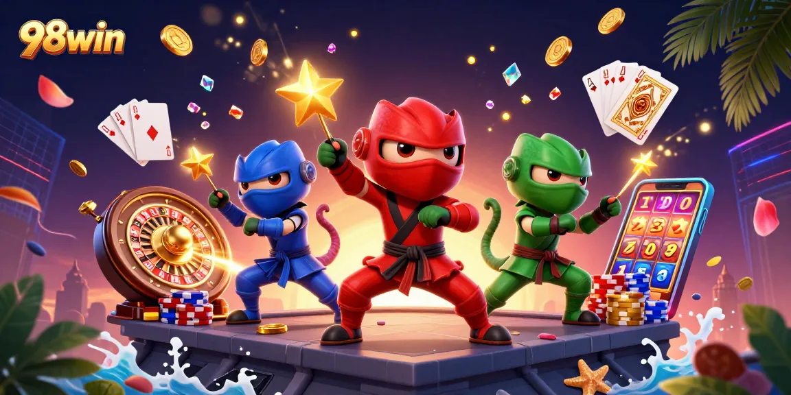 Experience thrilling gameplay at 98win with vibrant visuals and casino excitement.