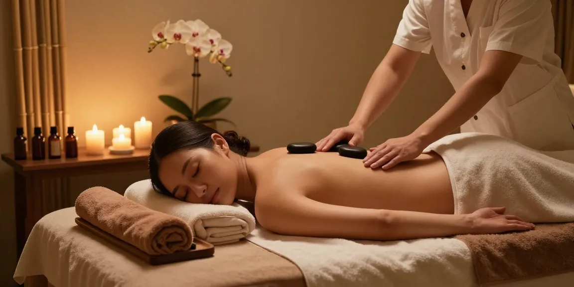 ALO8 Spa Treatment: Rejuvenating massage therapy for relaxation and wellness.