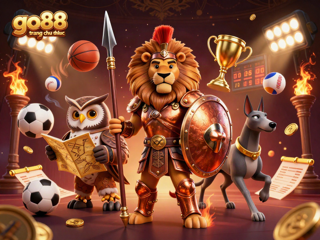 Engage in thrilling betting at go88 trang chu chinh thuc with dynamic sports elements and iconic characters.