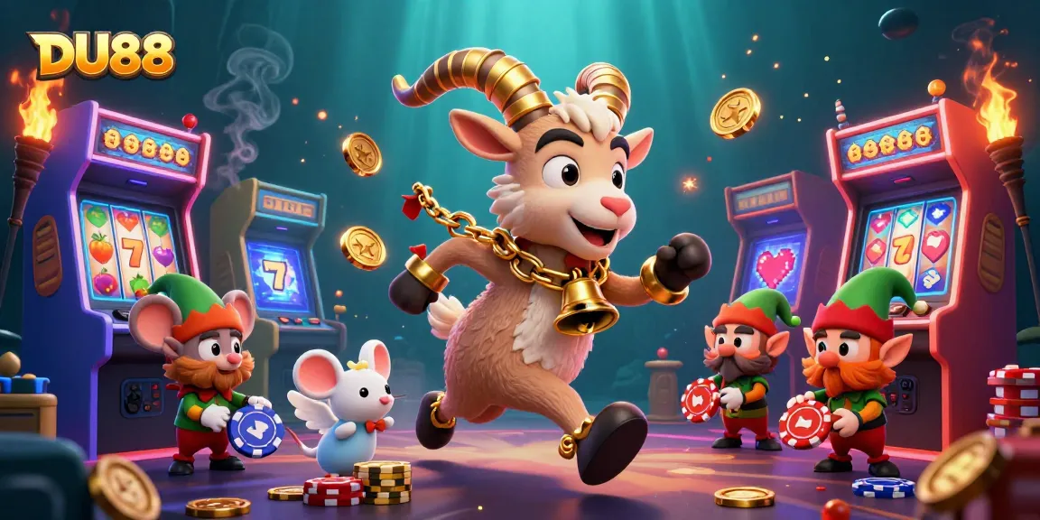 Engage in DU88's vibrant casino scene with Krampus and festive mischief.