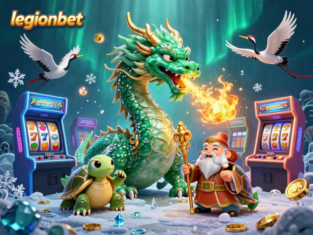 Experience the excitement of legionbet with vibrant 3D casino characters and games.