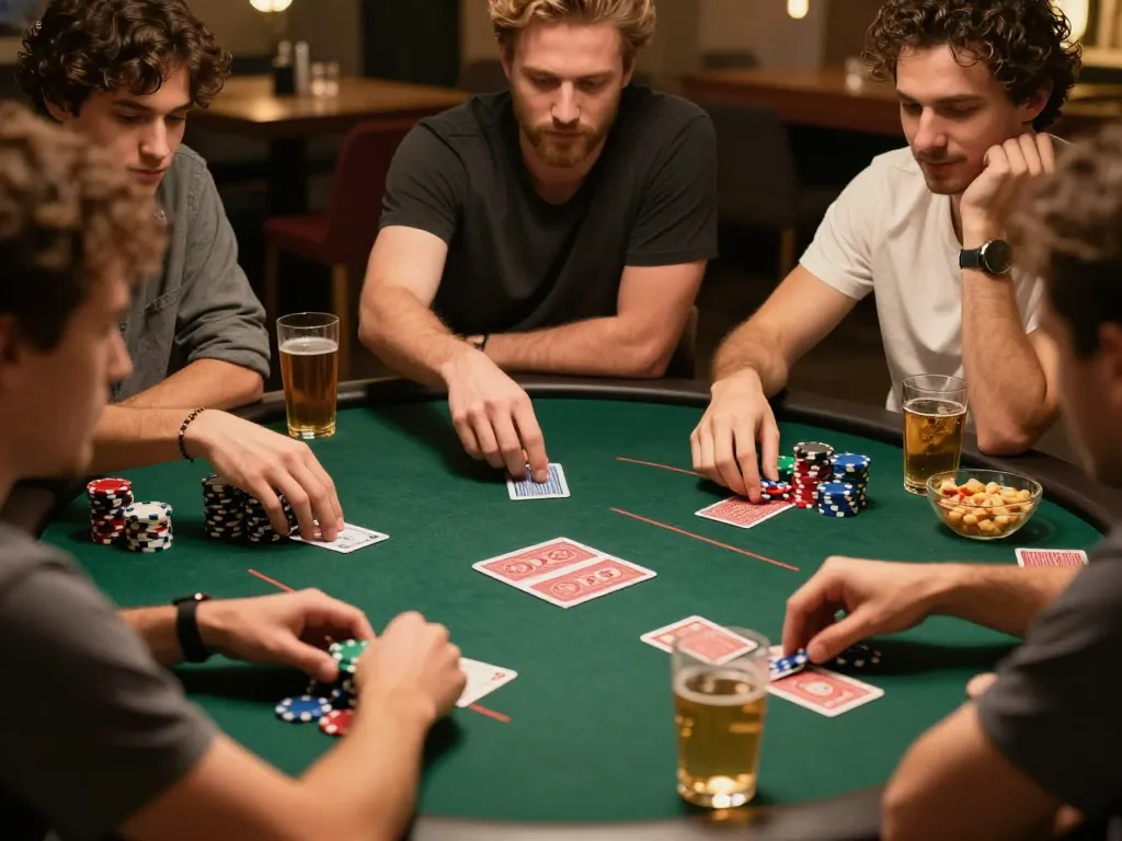 Enjoy an exciting gaming session as rokok88 login leads friends to poker fun.