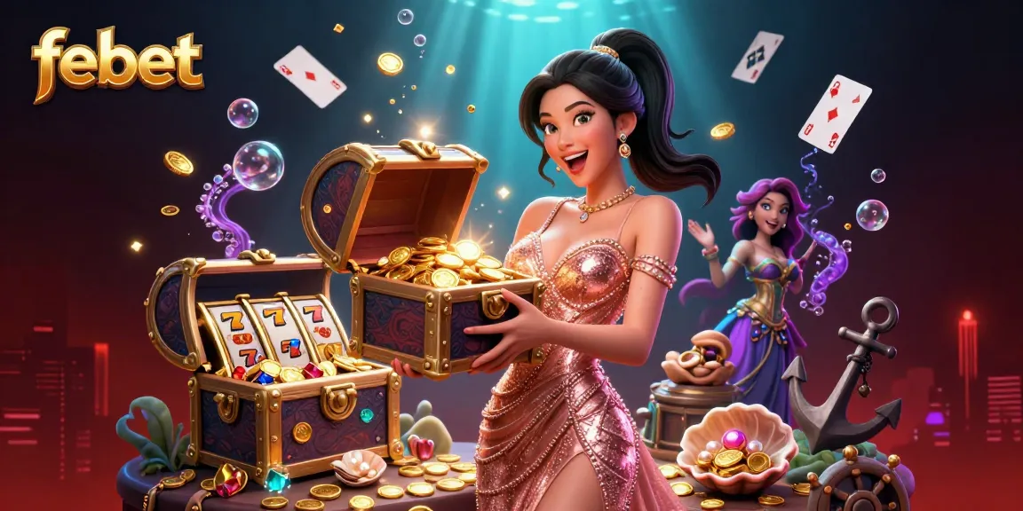 Experience the thrill of febet with a treasure chest overflowing with casino excitement and winnings!