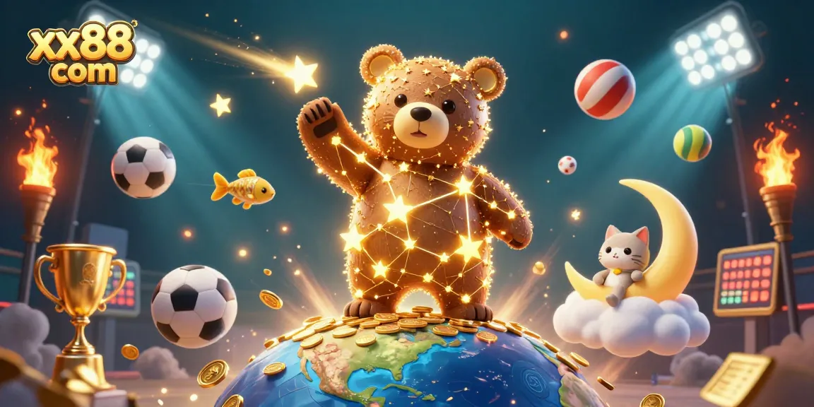 Engage in thrilling sports betting at xx88 com, featuring dynamic coins and sports elements.